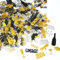 1500 Stück Graduation Deko 2025,Bachelor Abschluss Konfetti Abi Party Dekoration,Abschlussfeier Gold Schwarz Abschlusskonfetti,für Balloons Konfett,Congratulations Grad Bestandene Prüfung Geschenk