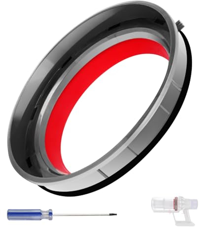 Staubbehälter Dichtungsring Ersatzteil für Dson V11 V15 SV14 SV15 SV22, Top Sprengring Filter Staubsauger Reparaturteile Zubehör mit Schraubendreher