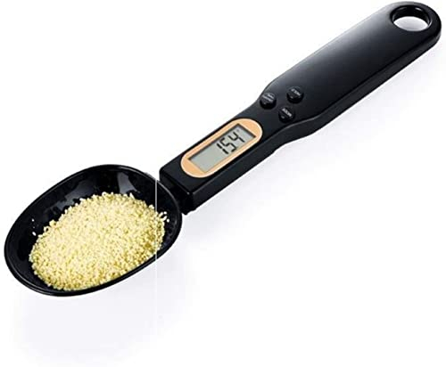Messlöffel, elektronischer Management-Löffel, Grammlöffel, Messlöffel, Suppenlöffel, Backen, Haushaltsstandard-Messlöffel, Messbecher, Hand-Grammwaage, Milchpulverlöffel (weiß, Einheitsgröße