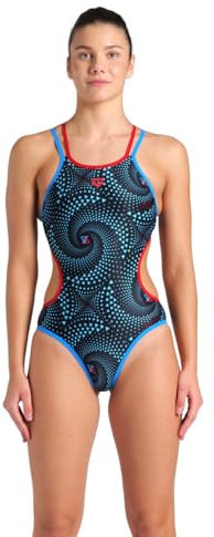 ARENA Fireflow One Sport-Badeanzug für Damen, doppelt gekreuzte Rückseite, Pool-Badeanzug