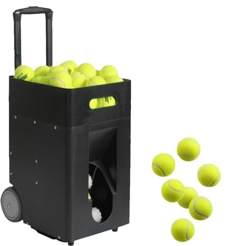 Balles Tennis Automatiques Lanceur,Lance-Balles Tennis 50 Balles,Lance-Balles Tennis Portable,Ballon Rebond Pour Entraîneur Tennis,Pressuriseur Pour équipement entraînement Tennis