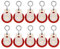 Solley serra 10pcs di alta qualità durevole resistente ventilazione per ventilazione accessori per la plastica in metallo agricolo 87 x 46 x 14 mm