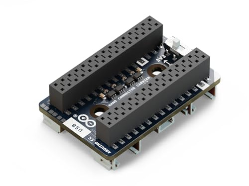 Arduino Nano Connector Carrier [ASX00061] - Expansion Base for Arduino Nano Family Boards with Qwiic, Grove, Modulino Support and microSD Storage