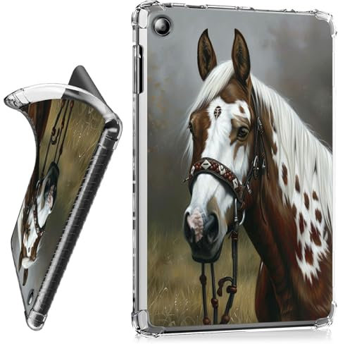 RWUTYTIUL Funda transparente para tablet Amazon Kindle Fire Max 11 (13ª generación 2023) de 11 pulgadas, carcasa protectora transparente a prueba de golpes, ligera, accesorios de TPU para mujeres y