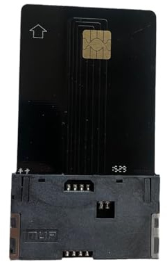 Uxsjakjsd Riser Card SIM Card Converter to Smartcard IC for Standard Micro SIM Card and Nano Sim Card