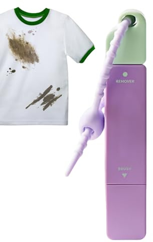 Fleckenstift, weißer Fleckenentferner-Stift für Kleidung, sofortiger Fleckenreiniger, doppelseitiges Reinigungszubehör für Kleidung, Stoff, Öl, Outdoor, Camping, Urlaub
