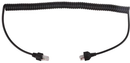 SkyPOOU Two Way Radios Mic Cable RJ45 For FT450 FT817 FT857 FT897 Replace MH31A8J Walkietalkie