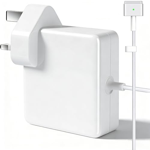 MacBook Pro Charger 85W, MacBook Pro T-Tip Connector Power Adapter Fast Charger Compatible with MacBook Pro 13 15 and 17 (-2012 to 2017) Models A1466 A1424 A1435
