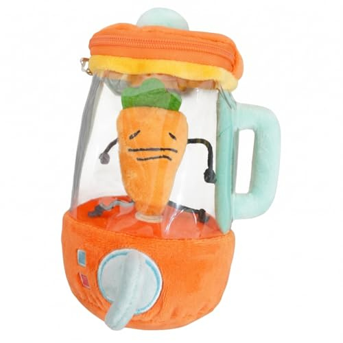Tapallmy Carrot Plush Carrot Blender Plush Interactive Rotating Stuffed Soft Toy for Kids Adult