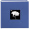 Pioneer Photo Albums, Himmelblau Pioneer Fotoalbum aus Stoff mit Rahmen, 22,9 x 22,9 cm, 1-Pack