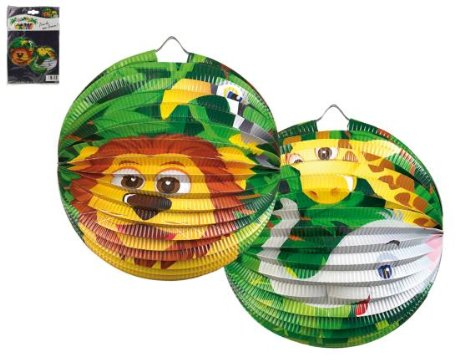 Lampion Kindergeburtstag Safari