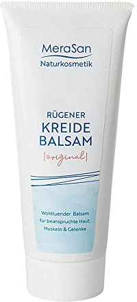 Merasan Original Rügener Kreidebalsam 80 ml Tube – Naturkosmetik Kreide Schlämmkreide Rüger Dreikronen Gelenkbalsam