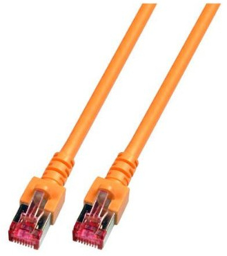 EFB-Elektronik 3 M CAT6 S/FTP 3 M CAT6 S/FTP (S-STP) Network Cable – RJ-45 Network Cable (3 M, Cat6, RJ45, ORANGE, S/FTP (S-STP), Male/Male)