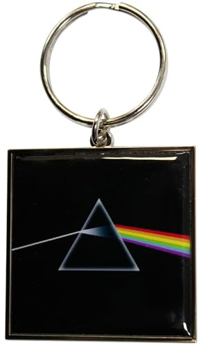 Pink Floyd Schlüsselring Keychain Dark Side Of The Moon Album Nue offiziell One Size