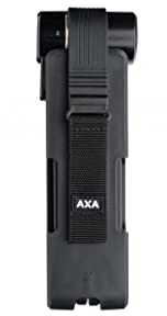 AXA Unisex-Adult Newton FL90K Faltschloss, Black