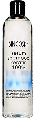 Serum-Shampoo mit Keratin gegen Haarbruch und Spliss 300 ml BINGOSPA