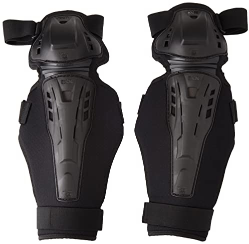 IXS Hammer Knee/Shin Guard Knieschützer MTB/BMX Unisex Erwachsene, Schwarz, L