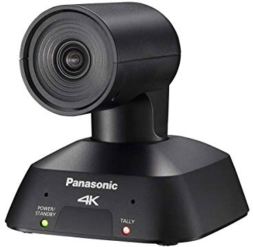 Panasonic AW-UE4KG telecamera per videoconferenza 8,49 MP Nero 3840 x 2160 Pixel 30 fps 25,4 / 2,5 mm [1 / 2.5] (AW-UE4K - Wide-angle 4K PTZ with IP streaming - Black)