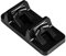 ASHATA Controller-Ladegerät für, Dockingstation für Dockingstation mit Zwei Ladestationen USB-Ladegerät für 4 Gamecontroller, integrierter Micro-USB-Adapteranschluss