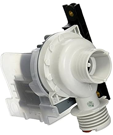 GlobPro WH23X10041 CK900264 - Pompa di Scarico per Rondella, Lavatrice, Lavastoviglie, Lunghezza 17,8 cm, Compatibile con GE Heavy Duty
