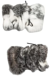 MYTHOLON Armstulpen Fell Schecke