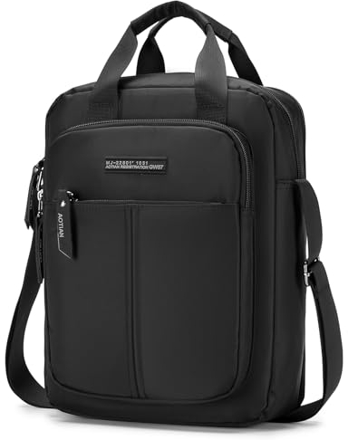 SPAHER Pochette Homme Sacoche Sacs à Main Sac Bandouliere Sac Besace Sac Porte Epaule Homme Sac Poitrine Sac d'épaule Messager Sac d'affaires Porte-document Crossbody