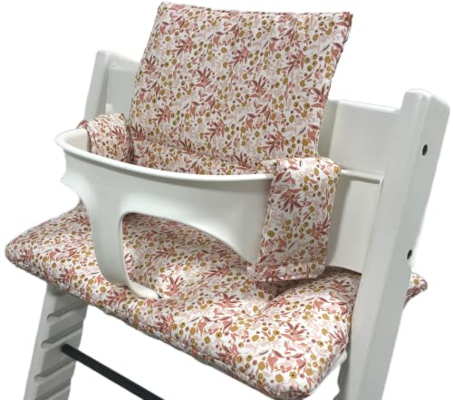 LUCCA kids Cojín para trona Tripp Trapp Stokke - revestimiento plastificado para fácil limpieza