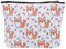 Trousse de Toilette Femme Trousse de Toilette multifonctionnelle pour Les Voyages Trousse de Maquillage Cartoon Imprimé Multifonction Organisateur Pouch Bag Trousse de Toilette Petite Canvas Chien