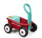 Radio Flyer Bubble Buddy Walker Wagon, Seifenblasenmaschine für Kinder, roter Baby-Lauflernwagen mit Rädern für Kinder im Alter von 1 bis 4 Jahren