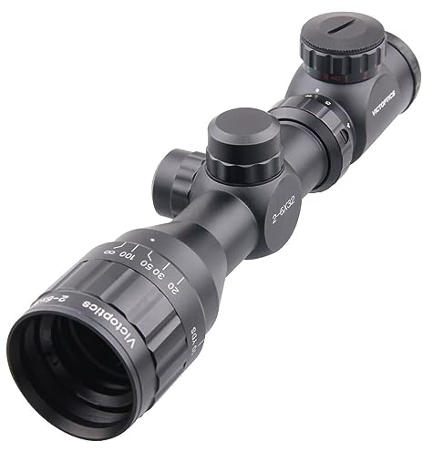 Vector Victoptics 2-6x32 AOE SFP Kompakter beleuchteter Entfernungsmesser Absehen Zielfernrohr - Kostenlose Weberhalterungen