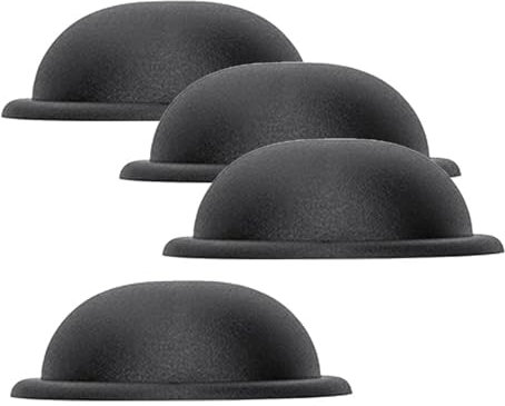 4 Stück Kofferfüße Ersatz, Gepäck Füße Pads, Koffer Fuß, Plastik Luggage Feet Pad, Gepäcknoppen Gepäckfußpolster für Gepäck Taschen Koffer Stehen Füße Reisekoffer, Stil C