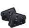 SIMICASE Motorradgepäck Gepäcktasche PU-Leder Gepäck Satteltasche Universal Motorrad Satteltaschen Seitenaufbewahrung Motorrad Hecktasche (Größe : Pair)