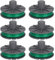 Eyoloty Lot de 6 bobines de fil 5309-20 pour coupe-bordure Gardena PowerCut Plus 650/30 (n° d'article 9811/9811-20), bobine de fil de rechange, 4,3 m, longueur : 2 mm