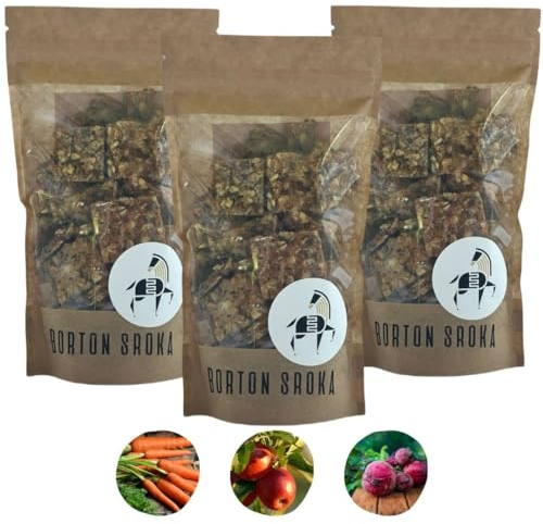 Pferdeleckerlies - Leckereien für Pferde und Pony - 100% Natur ohne Zusatzstoffe – als schmackhafte Pferdeleckerlis oder als Zusatzfutter - Beste Zutaten - Feine Kekse (450, Apfel)