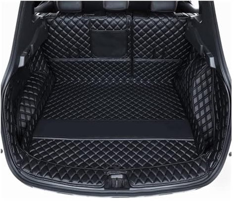 RINKTEEA Bandeja Maletero para N&issan para Qashqai J11 2019-2022 Revestimiento De Carga De Bandeja Protectora Antisuciedad(6pcs Black)