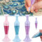 Blumentopf-Bohrstift mit automatischer Dosierung, Diamant-Kunst-Malerei-Set – 3 Stifte