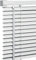 Ruby Deals PVC Venetian Blind Blinds Window 25mm Thin Slats Kitchen Windows Blinds Treatments Easy Fit Curtains Trimmable Blind Metal Headrail & Fittings Home Office (White, 225W x 213H cm)