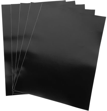 Cabilock 5hojas Magnética Flexible Adhesivo Láminas Magnéticas Adhesivas Láminas