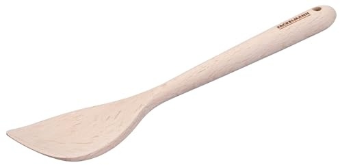 Fackelmann x Pamela Reif Pfannenwender aus Buchenholz, 28 cm – für beschichtete Pfannen, Töpfe und mehr, mit Aufhängeöse
