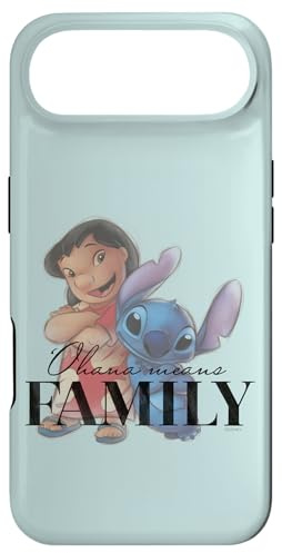 Hülle für iPhone Air Disney 100 Anniversary Lilo & Stitch D100 Zitat Ohana