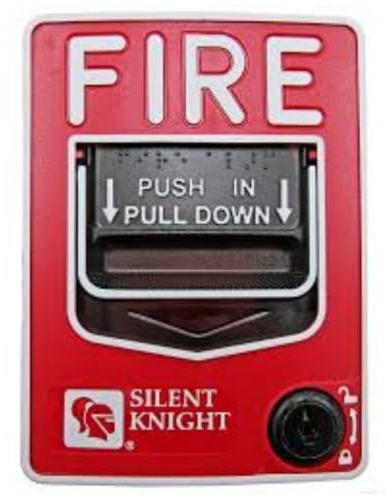 SILENT KNIGHT PS-DA Dual action pull station, key reset