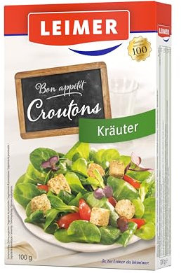 Leimer Croutons Kräuter, 5er Pack (5 x 100 g Packung)