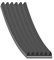 febi bilstein 28917 Auxiliary Belt, pack of one, schwarz