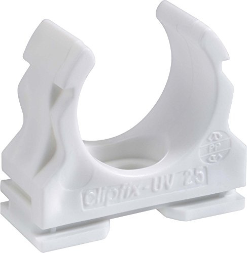 Fränkische Kunststoff-Klemmschelle UV-stabi clipfix-UV 25 ws