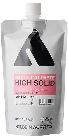 Holbein Acrylic medium modeling paste high solid Refill AM442 300ml