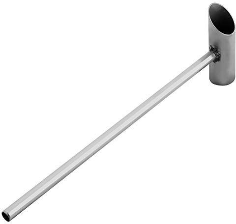 Cuillère à Sucre en Acier Inoxydable, 29cm Sécurité Cuillère à Sucre en Acier Inoxydable Coton Accessoires Machine à Sucre Antirouille Durable