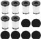 Cabiclean 12x Filtro di ricambio compatibile con gli aspirapolvere ariete Handyforce 2761 e 2759, include 6 filtri + 6 filtri in schiuma