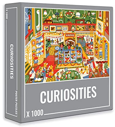 Cloudberries Curiosities Puzzle | Detailed and Challenging 1000 Piece Jigsaw Puzzle for Adults | Curiosity Shop Puzzle | Quirky Puzzles for Adults