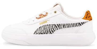 PUMA Damen Tori Safari Sneaker, weiß, 37 EU