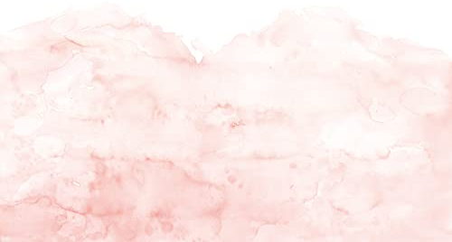 Rasch Tapeten 100563 - Fototapete mit Aquarell-Optik in Rosa aus der Young Artists Kollektion - 2,80m x 1,86m (L x B)